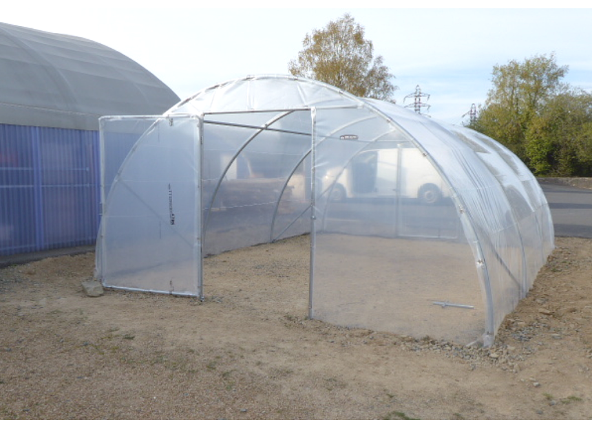 Serre tunnel maraicher DOLMEN 450 longueur 6 mètres