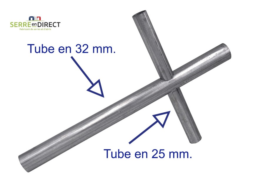 Croix 32mm arceaux de serres