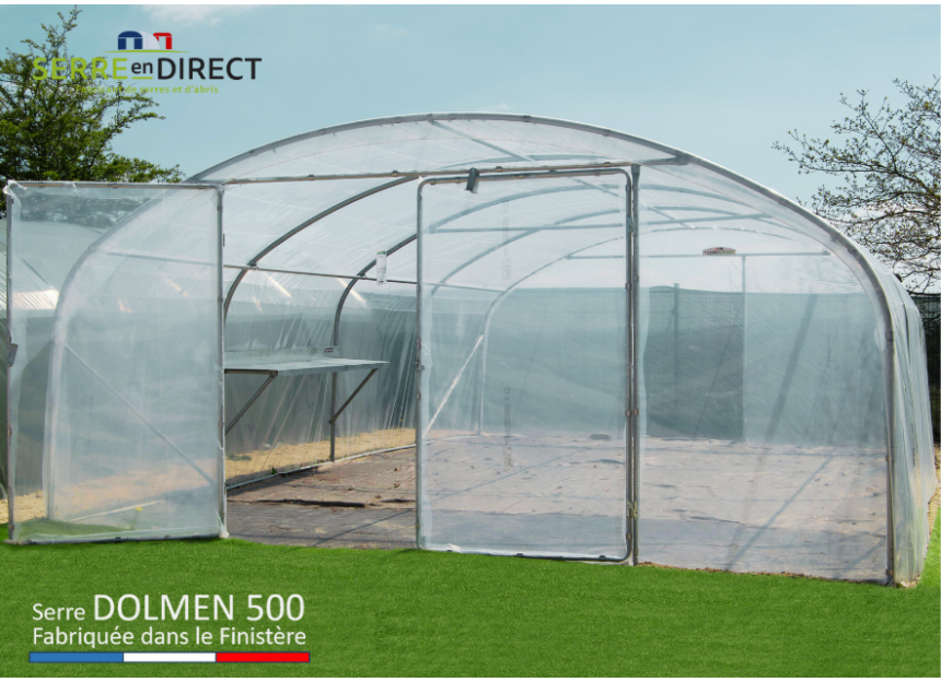 serre de jardin dolmen 500