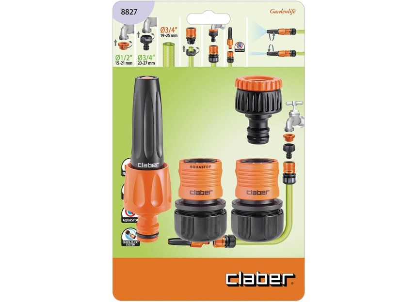 kit de raccord grand débit en 19mm.