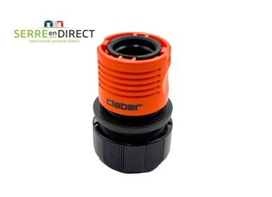 raccord automatique 19 mm arrosage claber