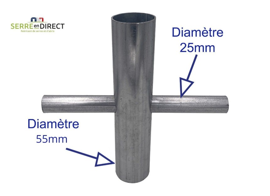 Croix pour arceau serre professionnelle