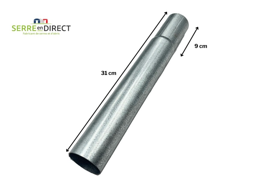 rehausse pour arceau de serre en 60mm