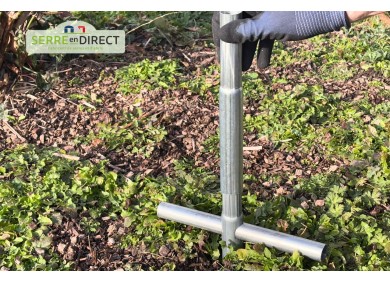 rehausse pour arceau de serre en tube de 32mm
