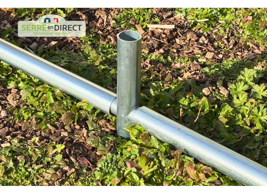 entretoise en tube acier galvanisé de 32mm