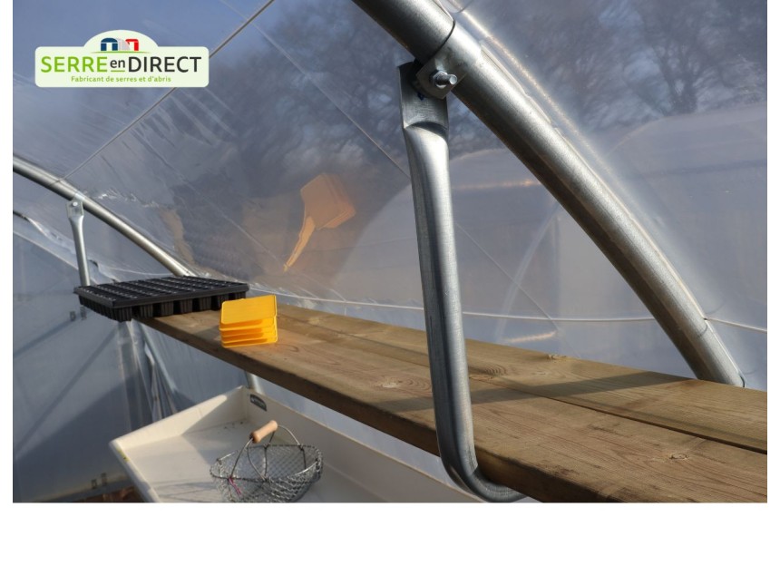 étagère pour serre Dolmen 330