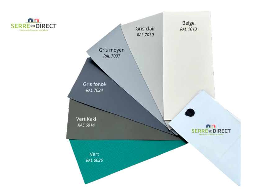 abricar 400 six couleurs des bâches camion