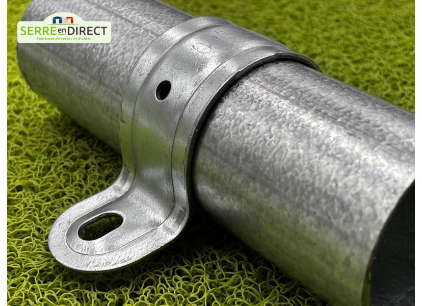 collier oméga sur arceau de serre professionnelle