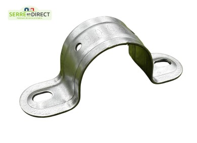 collier oméga 60 mm pour tube de serre