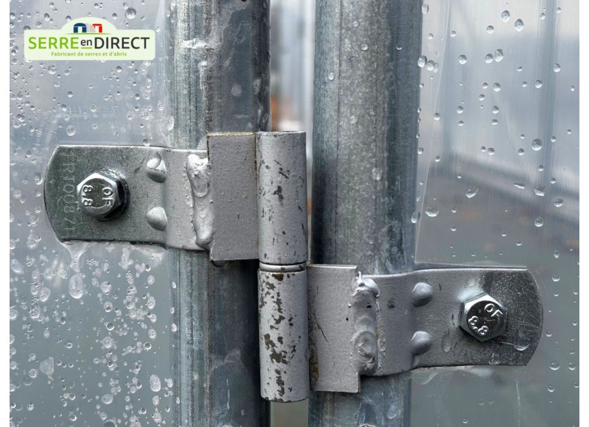 charnière réglable pour porte serre professionnelle