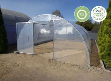 Serre tunnel maraicher DOLMEN 450 - en situation