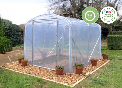 serre de jardin dolmen 230 en situation