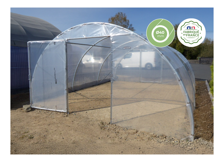 serre tunnel maraicher 450 en situation