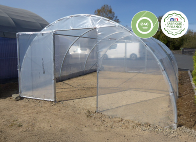 Serre tunnel maraicher DOLMEN 450 - en situation