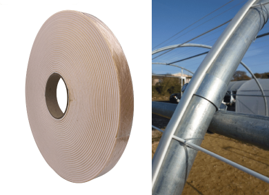 Isolant pour bâche de serre