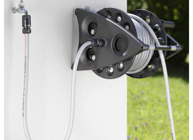 dévidoir mural et portable Claber