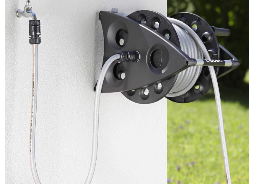 dévidoir mural et portable Claber