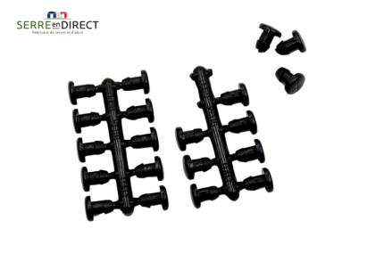bouchon pour tuyau 4mm par 20