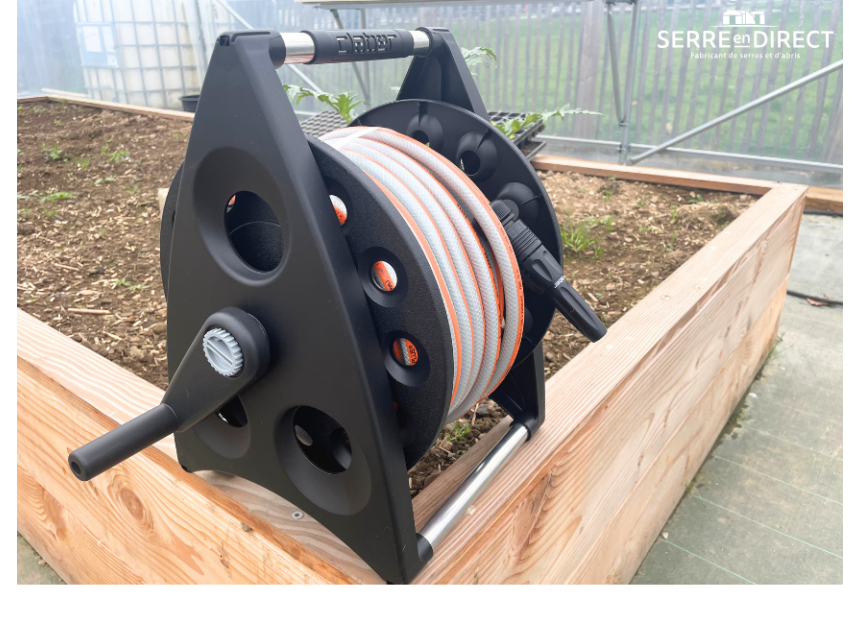 dévidoir d'arrosage mural et portable