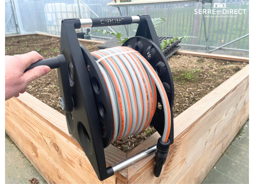 arrosage sur enrouleur portable