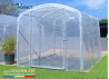 serre de jardin tunnel à pieds droits