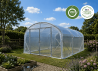 serre professionnelle dolmen pro 400 dans un jardin