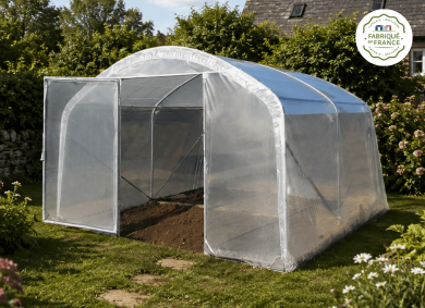 Serre de jardin Dolmen 330 de fabrication francaise