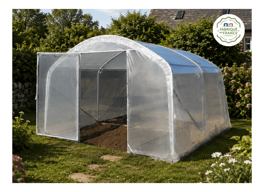 Serre de jardin Dolmen 330 de fabrication francaise