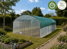 serre de jardin Dolmen PRO 500 dans un grand jardin