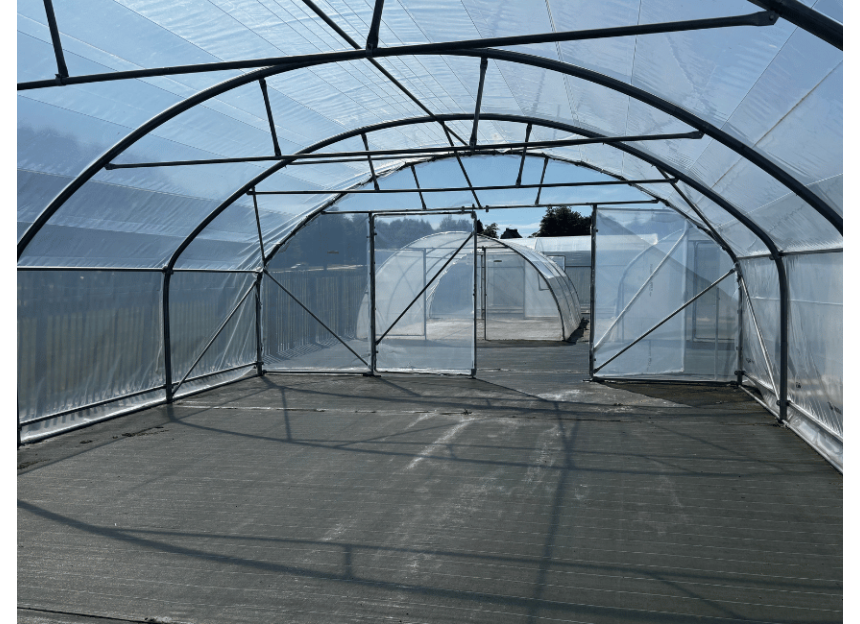 Serre Dolmen PRO 640 sur notre showroom en Bretagne