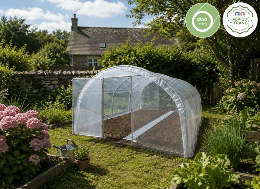 Serre de jardin de qualité fabriqué en France
