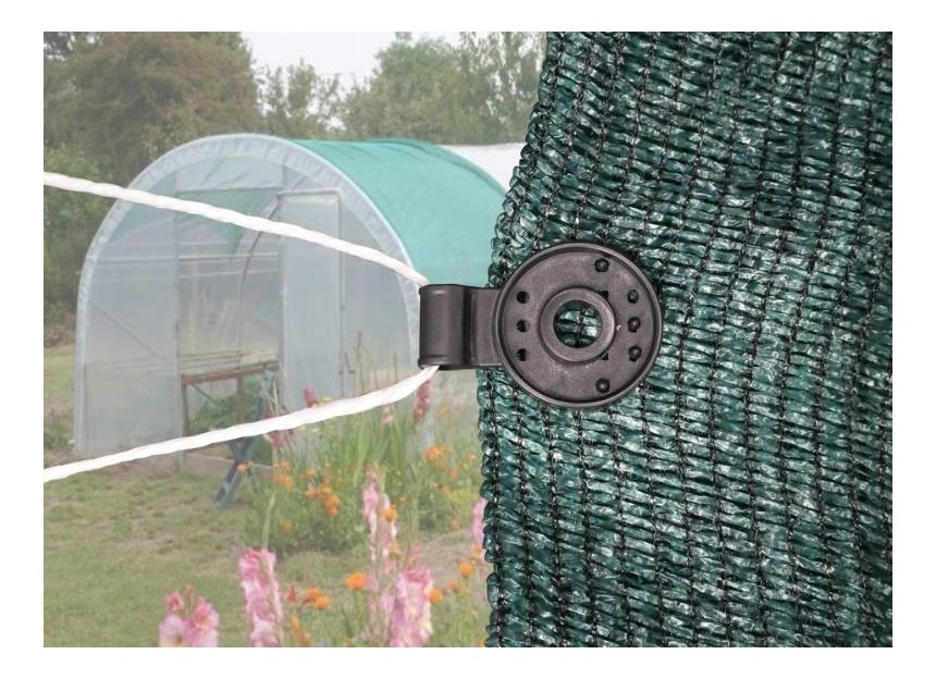 Clips filet d'ombrage de serre