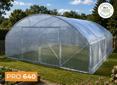 Serre professionnelle DOLMEN PRO 640 fabriqué en france