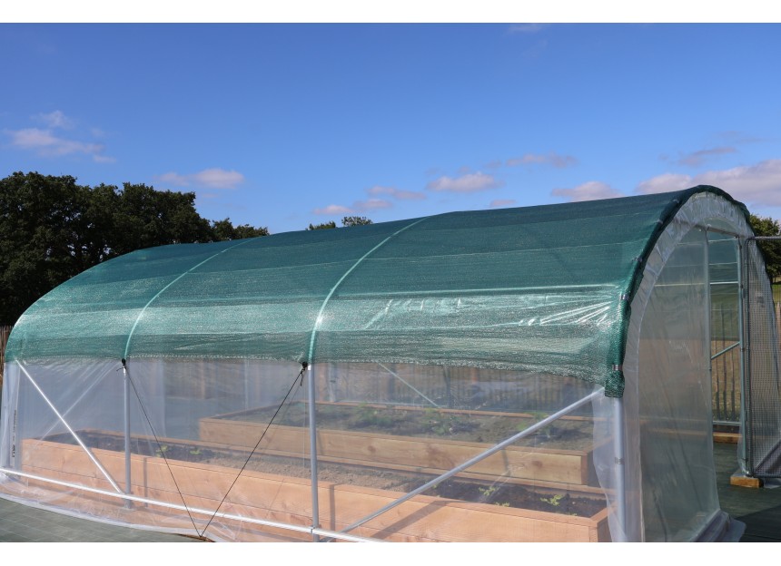Voile d'ombrage 50% pour serre de jardin