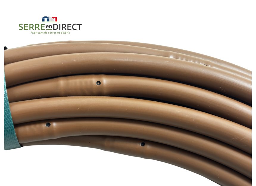 tuyau 6mm avec goutteurs intégrés