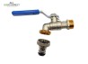 robinet métal avec nez de robinet raccord rapide