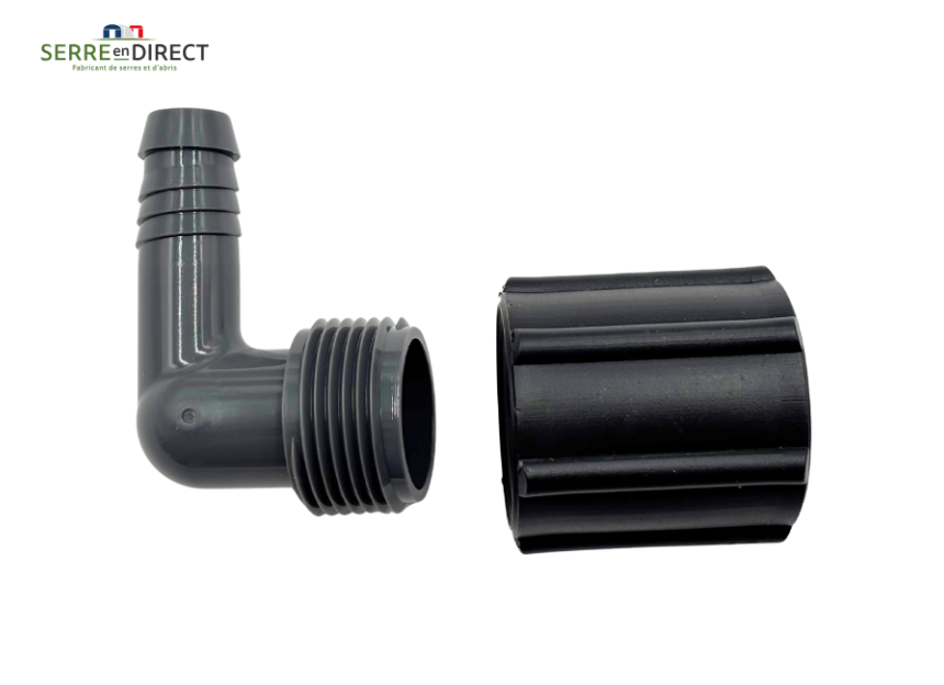 Kit raccords coude union 3/4