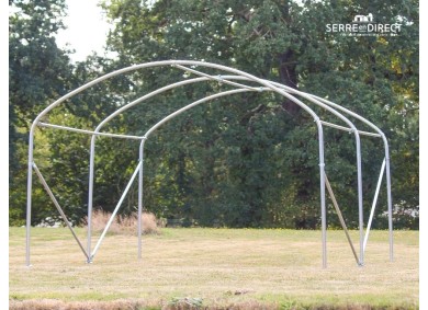 armature de serre de jardin largeur 3.30