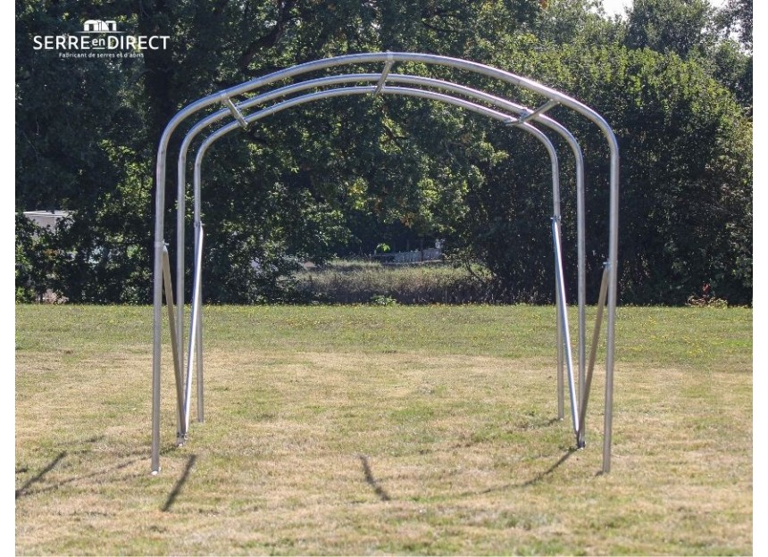 arceaux et entretoises de serre dolmen 230