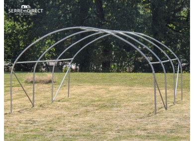 armature de serre largeur 4 mètres