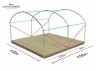 structure de serre dolmen 400