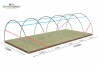 armature de serre dolmen 450m longueur 10m