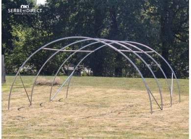 armature de serre tunnel largeur 4.50m