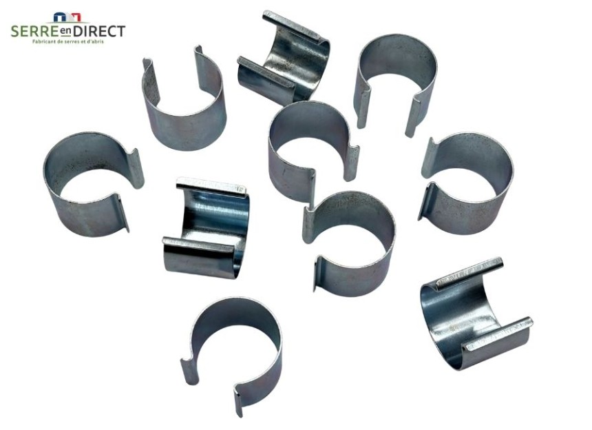 clips acier 50mm largeur 40mm