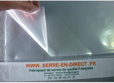 Film de serre transparent incolore Polyane 150µ 