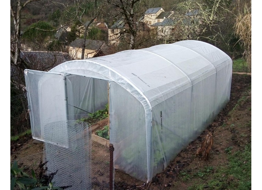 Serre de jardin DOLMEN 330 en situation