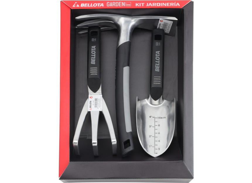 Coffret outils main jardinage Bellota