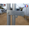Serre tunnel de culture largeur 5 mètres.