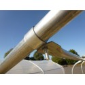 Manchon Union pour tube de serre