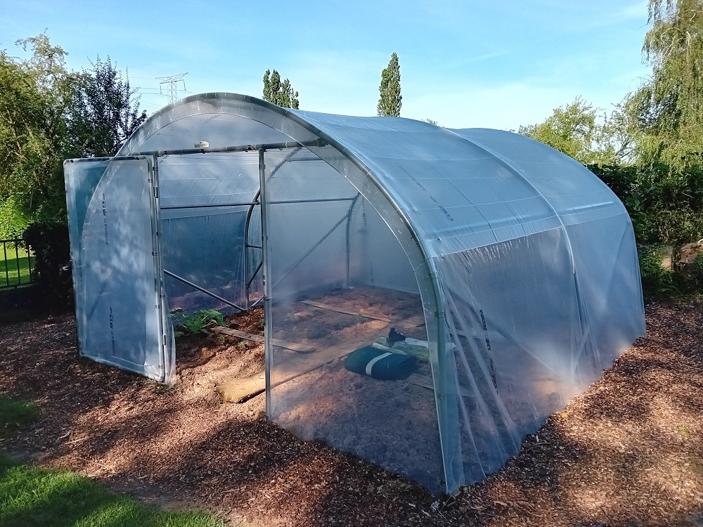 Serre Tunnel de Jardin Bord de Mer - Largeur 4M